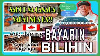 SAHOD SA CANADA  SAPAT NGA BA?  OFW CANADA  PINOY IN CANADA