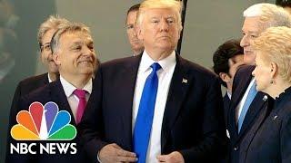 A Look Back At Donald Trump’s Awkward Moments With World Leaders  NBC News