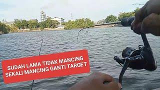 MANCING DENGAN UMPAN UDANG KUPAS APA BISA STRIKE ? mancing pinggiran muara belawan target berbeda