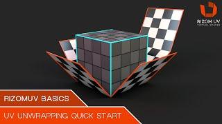 RizomUV Basics UV Unwrapping Quick Start