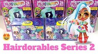Hairdorables Series 2 and Hairdorable Pets Unboxing and Review 