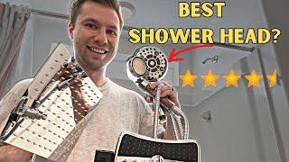 I Bought 10 Highly Rated Shower Heads On Amazon