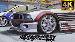 NFS Most Wanted 2024 Remaster  Defeating Blacklist 08 With Police Chase 4K60FPS