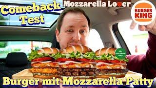 Burger King Mozzarella Lover Comeback im Test