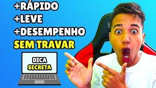 COMO DEIXAR O COMPUTADOR PC MAIS RÁPIDO -  COMO MELHORAR O DESEMPENHO DO PC