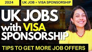 NEW Jobs with Visa Sponsorship in UK 2024   UK Companies offering Visa Sponsorship