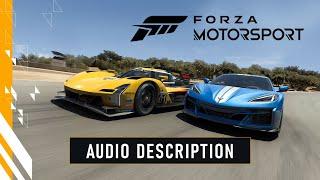 Forza Motorsport - Official Launch Trailer - Audio Description