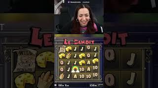 Winning Big in LE BANDIT SLOT HUGE WIN #shorts