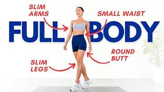 Get a PERFECT BODY in 2 WEEKS Full Body Workout Challenge - No Jumping