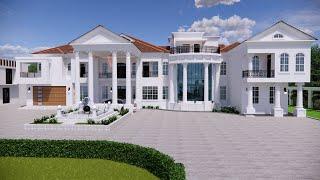 Luxury mansion design  Palace design  10 Bedroom uxurious mansion