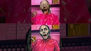 Original Barbie Granny Jumpscares vs Anime Barbie Granny Jumpscares #granny #grannygame #Vividplays