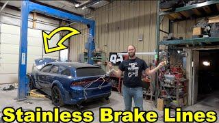 Building the Ultimate Station Wagon   Charger Magnum Hellcat  1000HP Hellwagon  Pt 96