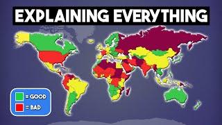 The WORLD Explained in 30 Maps