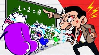 FIRST DAY AT SCHOOL Max Pushes His Teacher To The LIMITS By His Pranks  Maxs Puppy Dog Cartoons