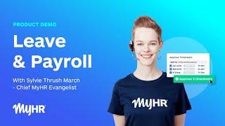 MyHR Product Demo  Leave and Payroll AU