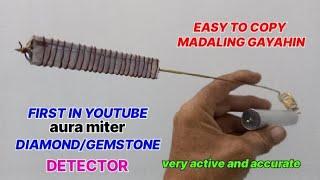 DIY AURA MITER DIAMOND GEMSTONE DETECTORKAHIT WALANG BALA NAKAKADETECT