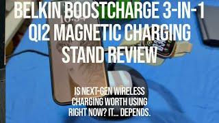 Belkin BoostCharge Pro 3 in 1 Qi2 Magnetic Charging Stand Review