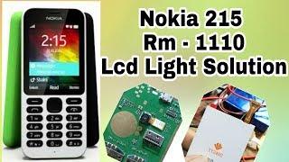 Nokia 215 No Lcd Light Solution Rm-1110