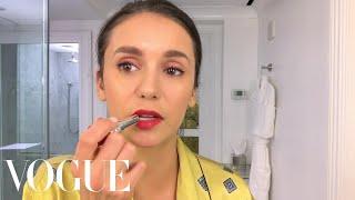 Nina Dobrev Does Her Day-To-Night Beauty Routine  Beauty Secrets  Vogue