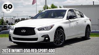 2024 Infiniti Q50 Red Sport 400 Review  An AMAZING Car with a BORING Name