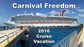 Carnival Freedom Cruise Vacation - November 2016