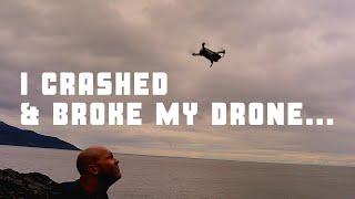 CRASHED & BROKE MY DRONE...DJI Mavic Mini Drone Fix - Starting Motor Blocked Error How To Fix Drone