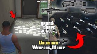 GTA 5 - How to get Unlimited Money + Weapons Free Weapons & money