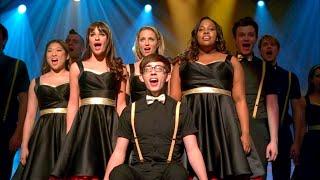 GLEE - Full Performance of FlyI Believe I Can Fly from On My Way