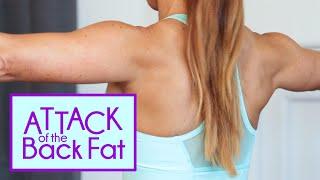 Attack of the Back Fat  Get rid of the Bra Bulge Exercises  Natalie Jill