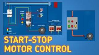 Basic 3phase start-stop motor control 2023