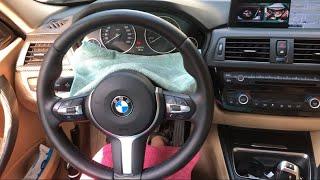 BMW F30 DIREKSIYON MATLAŞTIRMA UYGULAMASI  Steering Matting