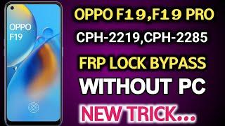 OPPO F19 FRP BYPASS  WITHOUT PC  NEW TRICK  KRISH MOBILES 