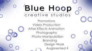 Blue Hoop creative studios Business Card Animation