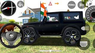 Dollar Song Modified Mahindra Black Thar  Offroad Driving Gameplay Indian Cars Simulator 3D Game