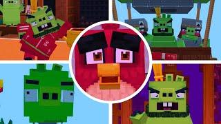 Minecraft x Angry Birds DLC - All BossesAll Boss Fights + ENDING PC Xbox PS4 Nintendo Mobile