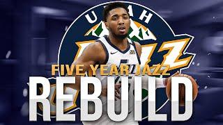 GOODBYE DONOVAN MITCHELL 5 YEAR UTAH JAZZ REBUILD NBA 2K22