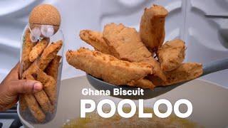 Exceptional Ghanaian biscuit POLOO.