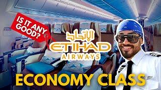 How Is Etihad Airways ECONOMY CLASS?  ft. Food Entertainment & Amenities