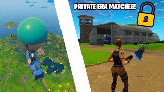 How To Play Private Era Matches OG Fortnite