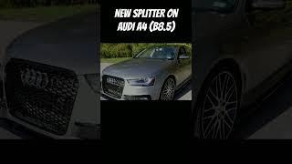 $98 Splitter on my Audi A4 #audia4b8 #AudiA4 #carmods