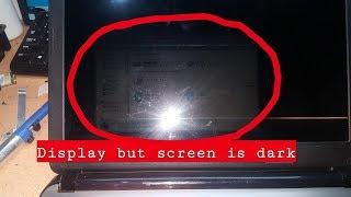 How To Fix Dark Screen Laptop  No Backlight