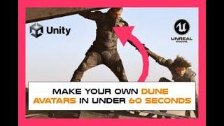 How I built a Dune metahuman character in under 60 seconds  METATAILOR