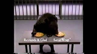 Saran Wrap Hungry Bear Commercial from 1989