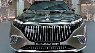 New 2024 Fully electric Mercedes MAYBACH EQS SUV  Interior Exterior