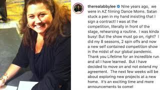 Is Dance Moms OVER? Abby Decides To LEAVE THE SHOW