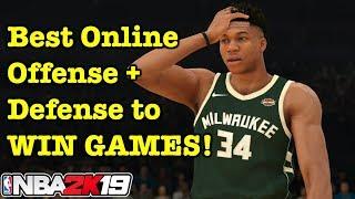 NBA 2K19 How to Win Online Tips Best Freelance Offense 2K19 How to Play #20