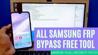 Samsung Frp Bypass Android 10  Samsung Frp Unlock Latest Patch by Free Tool  Easy Frp Bypass Tool