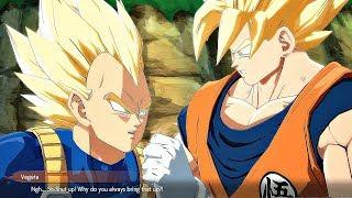 Dragon Ball FighterZ - Goku & Vegeta Argue Over Frieza