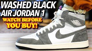 Air Jordan 1 WASHED BLACK Heritage ON FEET REVIEW They DID It AGAIN...Watch BEFORE You BUY