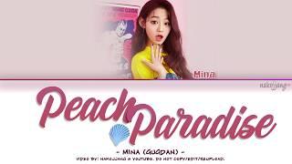 MINA gugudan 구구단 미나 – PEACH PARADISE 계룡선녀전 OST Color Coded Lyrics EngRomHan가사